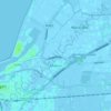 Topografische kaart Midlum, hoogte, reliëf