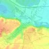 Topografische kaart Paczków, hoogte, reliëf