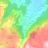 Topografische kaart Graba, hoogte, reliëf