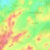 Topografische kaart María de la Salud, hoogte, reliëf
