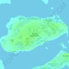 Topografische kaart Ilha dos Marinheiros, hoogte, reliëf