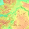 Topografische kaart Лебедин, hoogte, reliëf