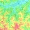 Topografische kaart Gunjur, hoogte, reliëf