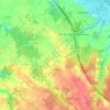 Topografische kaart Plassay, hoogte, reliëf