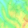 Topografische kaart Beaurain, hoogte, reliëf