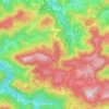 Topografische kaart Puchenstuben, hoogte, reliëf