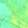 Topografische kaart Anggadita, hoogte, reliëf