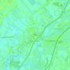 Topografische kaart Ane, hoogte, reliëf