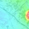 Topografische kaart San Jose, hoogte, reliëf