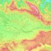 Topografische kaart Llanada Alavesa, hoogte, reliëf