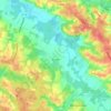 Topografische kaart Larée, hoogte, reliëf