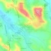 Topografische kaart 81990, hoogte, reliëf