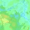 Topografische kaart Dziektarzewo, hoogte, reliëf