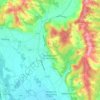Topografische kaart Sankt Georgen an der Stiefing, hoogte, reliëf