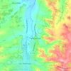 Topografische kaart Marambat, hoogte, reliëf