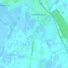 Topografische kaart Süderneuland I, hoogte, reliëf