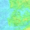 Topografische kaart Moorrege, hoogte, reliëf