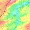 Topografische kaart Épinay-sur-Odon, hoogte, reliëf