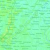 Topografische kaart Jaynagar - I, hoogte, reliëf