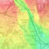 Topografische kaart Lentate sul Seveso, hoogte, reliëf