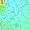 Topografische kaart 84320, hoogte, reliëf
