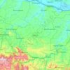 Topografische kaart Враца, hoogte, reliëf