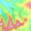 Topografische kaart Sapaya, hoogte, reliëf