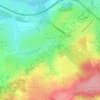 Topografische kaart Berghofen, hoogte, reliëf