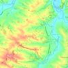 Topografische kaart Sainte-Marie, hoogte, reliëf