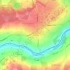 Topografische kaart Barming, hoogte, reliëf