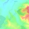 Topografische kaart Devthan, hoogte, reliëf