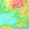 Topografische kaart Angostina, hoogte, reliëf