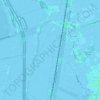 Topografische kaart Loenersloot, hoogte, reliëf