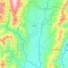 Topografische kaart Viterbo, hoogte, reliëf
