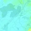 Topografische kaart Hulu Sungai Utara, hoogte, reliëf