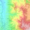 Topografische kaart Celico, hoogte, reliëf