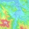 Topografische kaart Muskiz, hoogte, reliëf