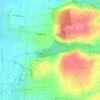 Topografische kaart Wendebachstausee, hoogte, reliëf