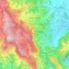 Topografische kaart Monte di Malo, hoogte, reliëf