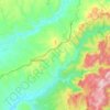 Topografische kaart Iznatoraf, hoogte, reliëf