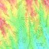 Topografische kaart Palau-solità i Plegamans, hoogte, reliëf