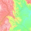 Topografische kaart Paracatu, hoogte, reliëf