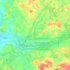 Topografische kaart 27367, hoogte, reliëf