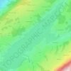 Topografische kaart Rottachsee, hoogte, reliëf