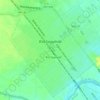 Topografische kaart Río Segundo, hoogte, reliëf