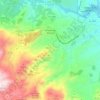 Topografische kaart Alhama de Almería, hoogte, reliëf