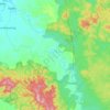 Topografische kaart Sungai Air Antan, hoogte, reliëf