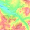 Topografische kaart Barrachina, hoogte, reliëf
