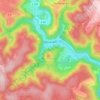 Topografische kaart Datzeroth, hoogte, reliëf