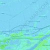 Topografische kaart Hardinxveld-Giessendam, hoogte, reliëf